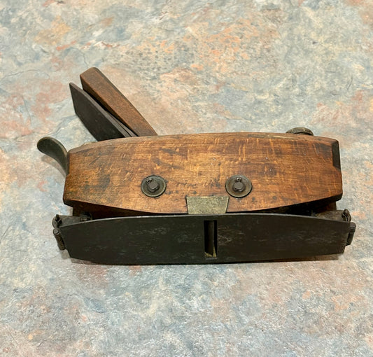 CRAFSTMAN MADE #113 WOODEN COMPASS PLANE, STANLEY COPY, L@@K!!!