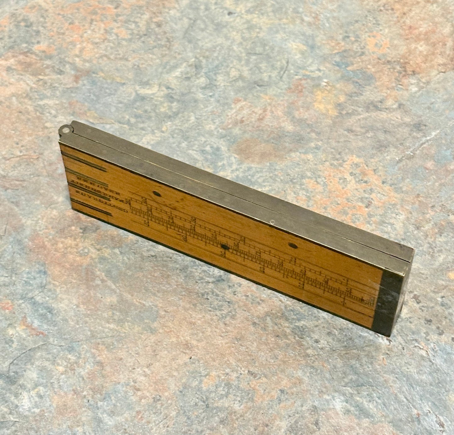 BOXWOOD FOLDING RULE CLINOMETER, TROUGHTON & SIMMS, LONDON, 1826-1915, WAY COOL !!!