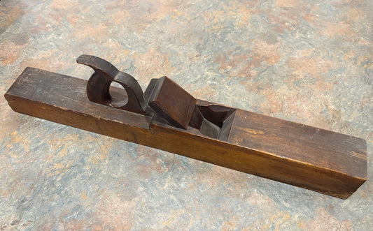 ANTIQUE O.H. SMITH, NORTHAMPTON, MA., JOINTER PLANE, RATED 5 *****, 26"