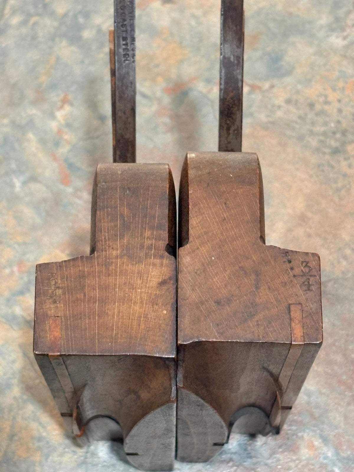 C. FULLER 1836-87 LEFT & RIGHT HAND COACHMAKERS MOULDING PLANES