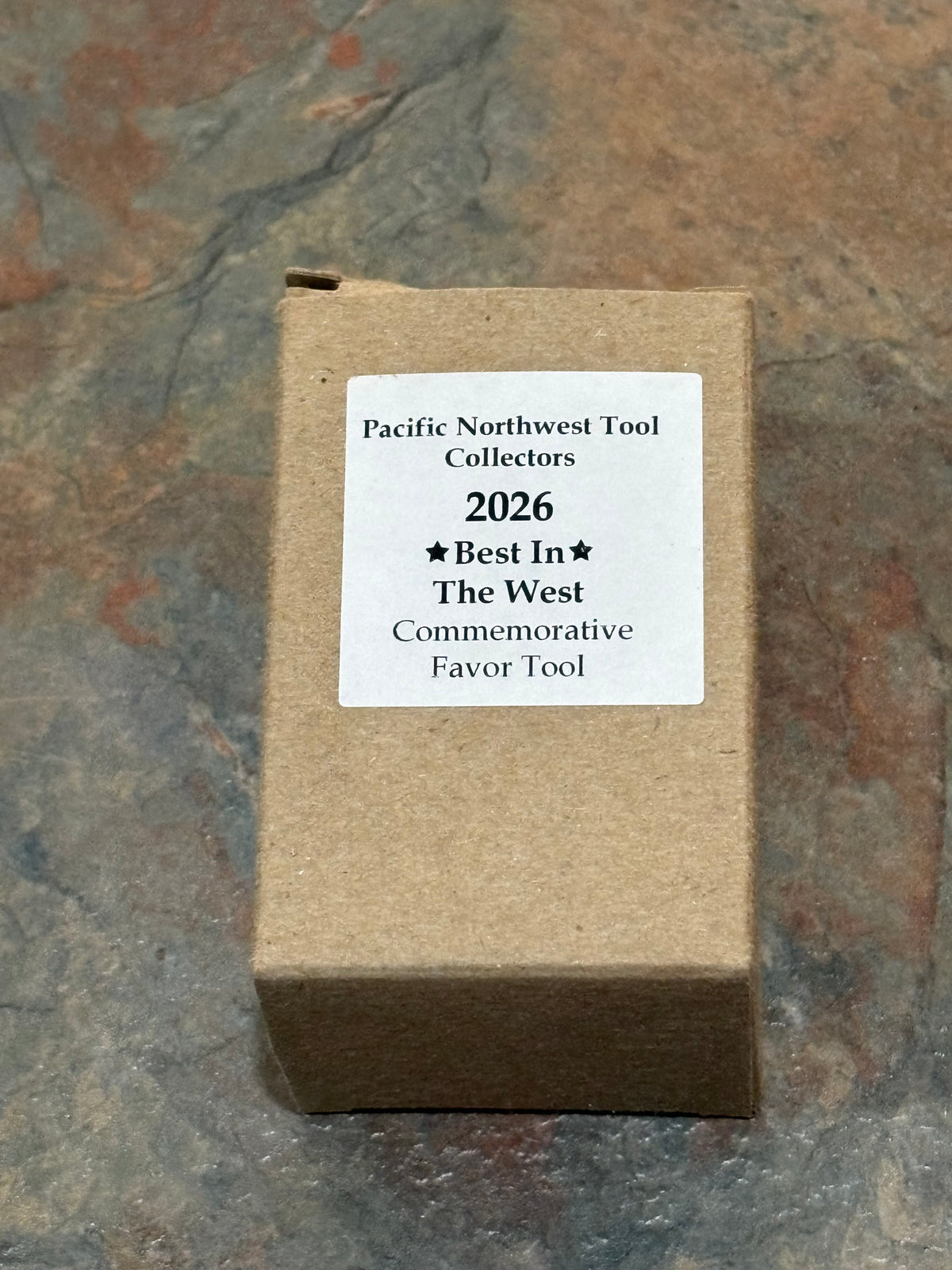 PNTC 2026 BITW COMMEMORATIVE FAVOR TOOL, BLACK WALNUT MOULDING PLANE