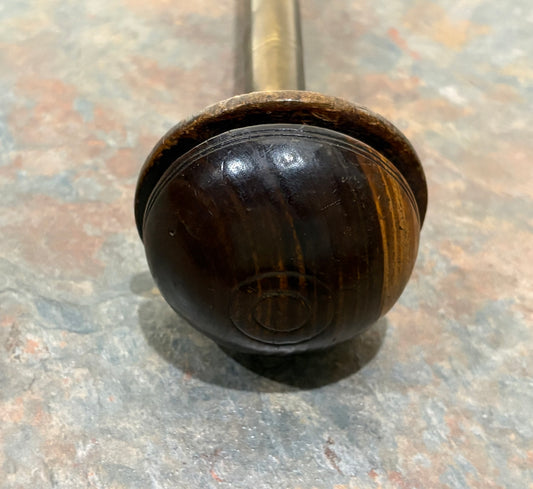 ANTIQUE A.H. REID, PHILAD., PUMP DRILL, PAT. 12/12/1882, ROSEWOOD HEAD, BONE HANDLE