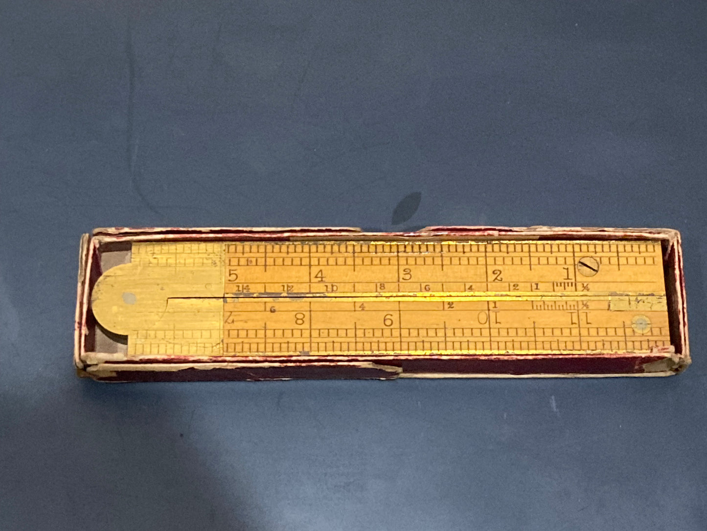 STEPHENS PATENT COMBINATION RULE 036 IN ORIGINAL RED LABEL BOX