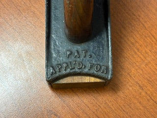 Bench Plane: Harris Patent