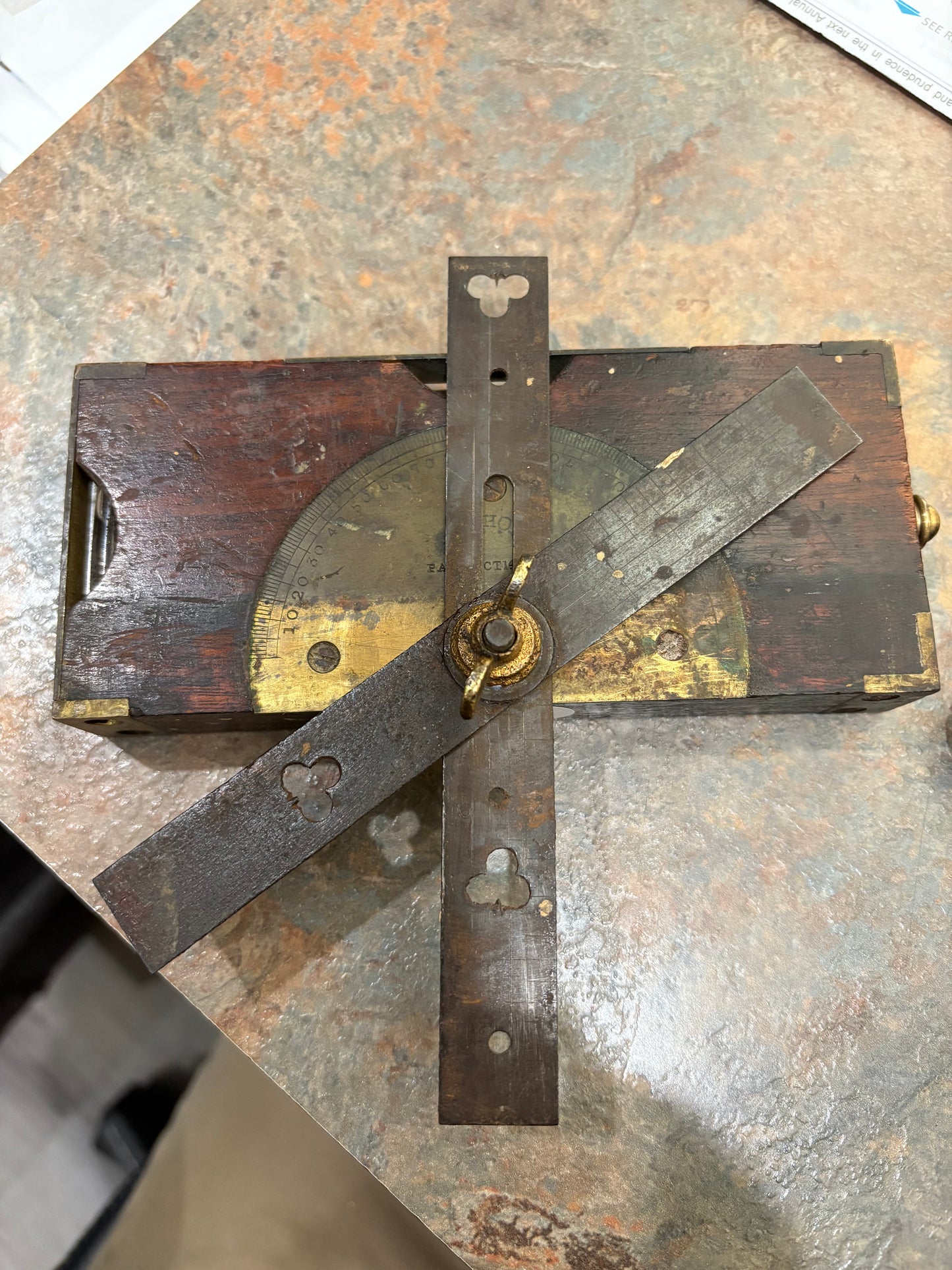 C J SCHOFF 6" INCLINOMETER LEVEL