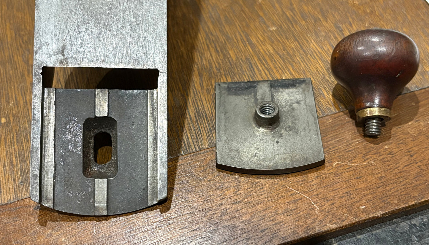 HAYWORTH'S PATENT PLANE, BIRMINGHAM PLANE CO., VERY RARE ADJUSTABLE MOUTH & FAUCET HANDLE