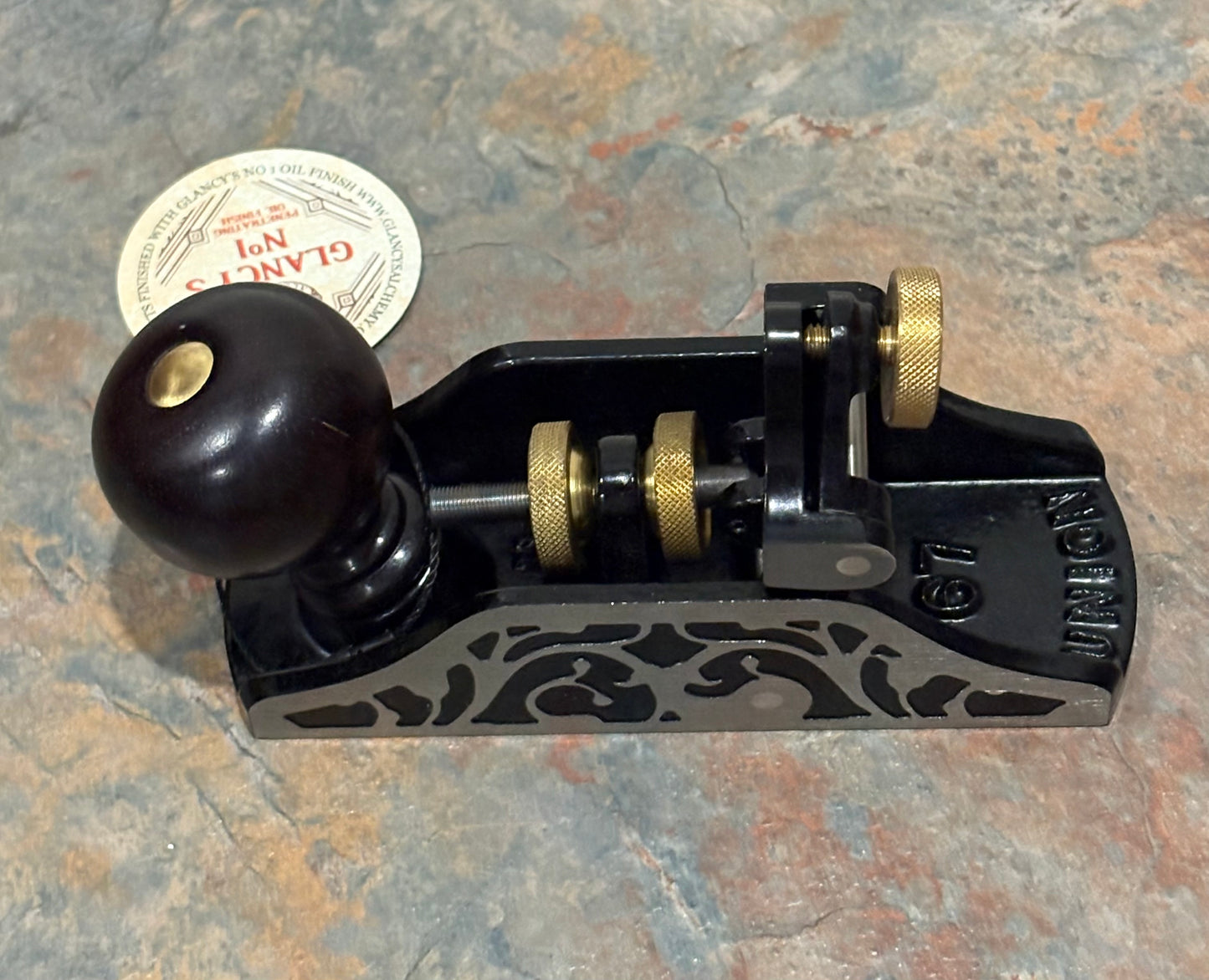 BEAUTIFUL UNION MFG. CO. SP NO. 67 SCRAPER PLANE - 1 OF ONLY 32 MADE, IOB