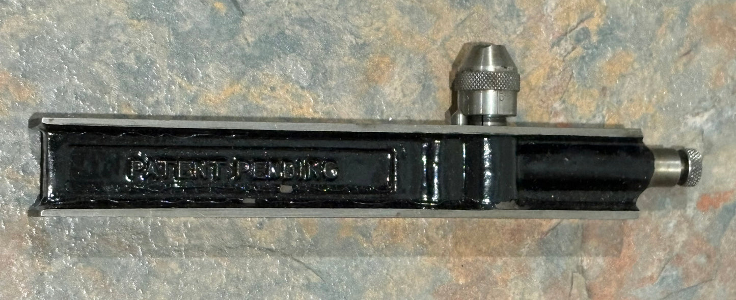 HJORTH MICROMETER DEPTH GUAGE IOB, MINT CONDITION WITH DIRECTIONS