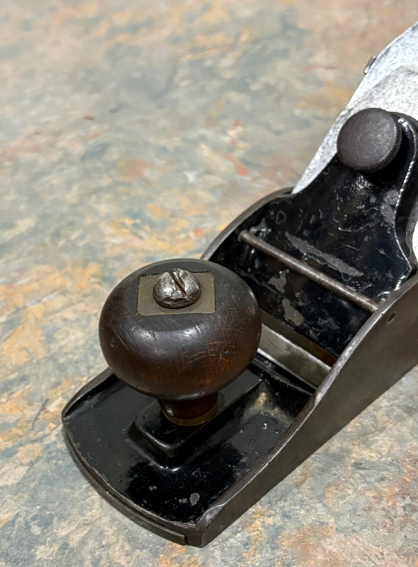 HAYWORTH'S PATENT PLANE, BIRMINGHAM PLANE CO., VERY RARE ADJUSTABLE MOUTH & FAUCET HANDLE