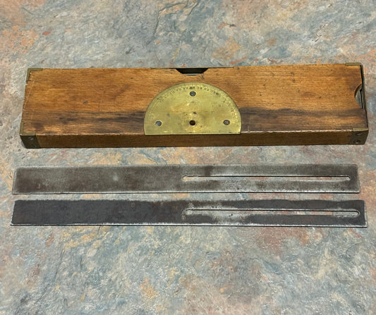 C J SHOFF 12" INCLINOMETER LEVEL, FOR PARTS