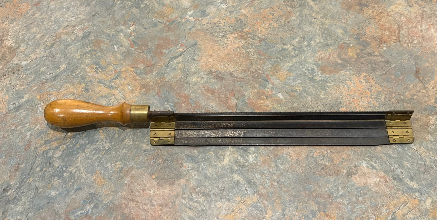 UNIQUE COPING / HACK SAW  ? NEVER SEEN ANOTHER 16 3/4" LONG, UNMARKED