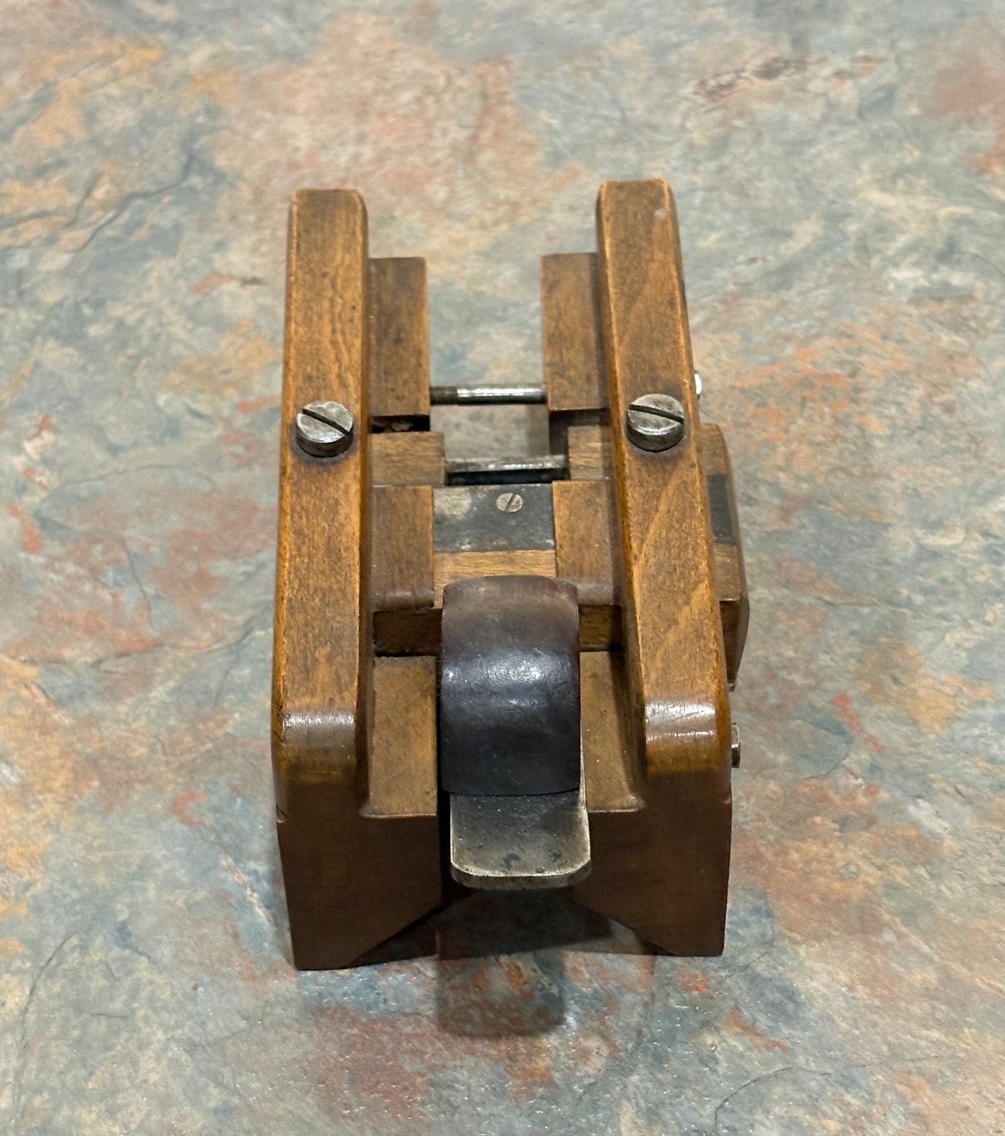 CRAFTSMAN MADE ANTIQUE COREBOX PLANE, BEECHWOOD & MAHOGANY, WOW FACTOR !!!