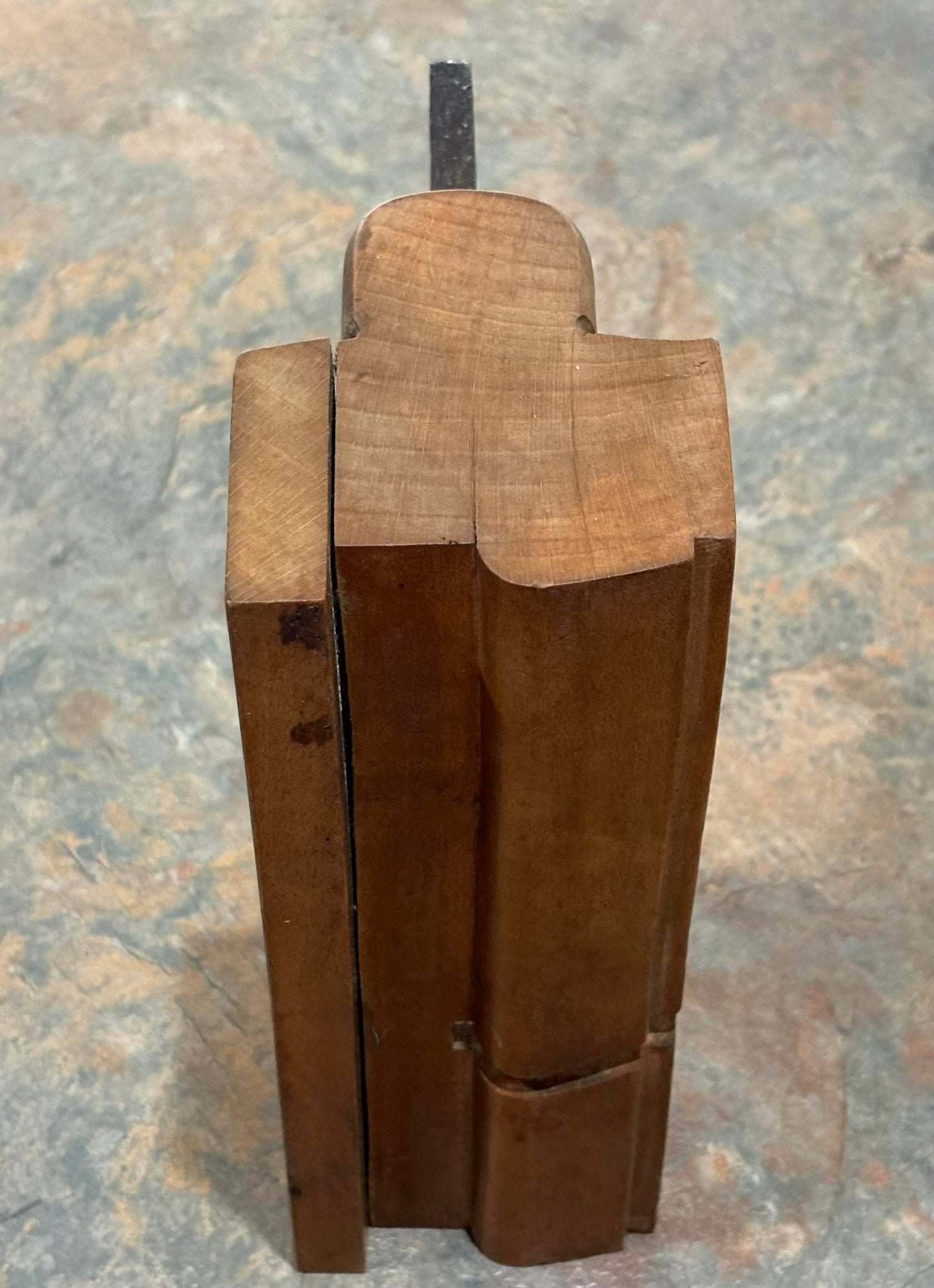 VERY UNUSUAL MOULDING PLANE, S.C. SMALL, UNRATED MAKER CA. 1850 !!!