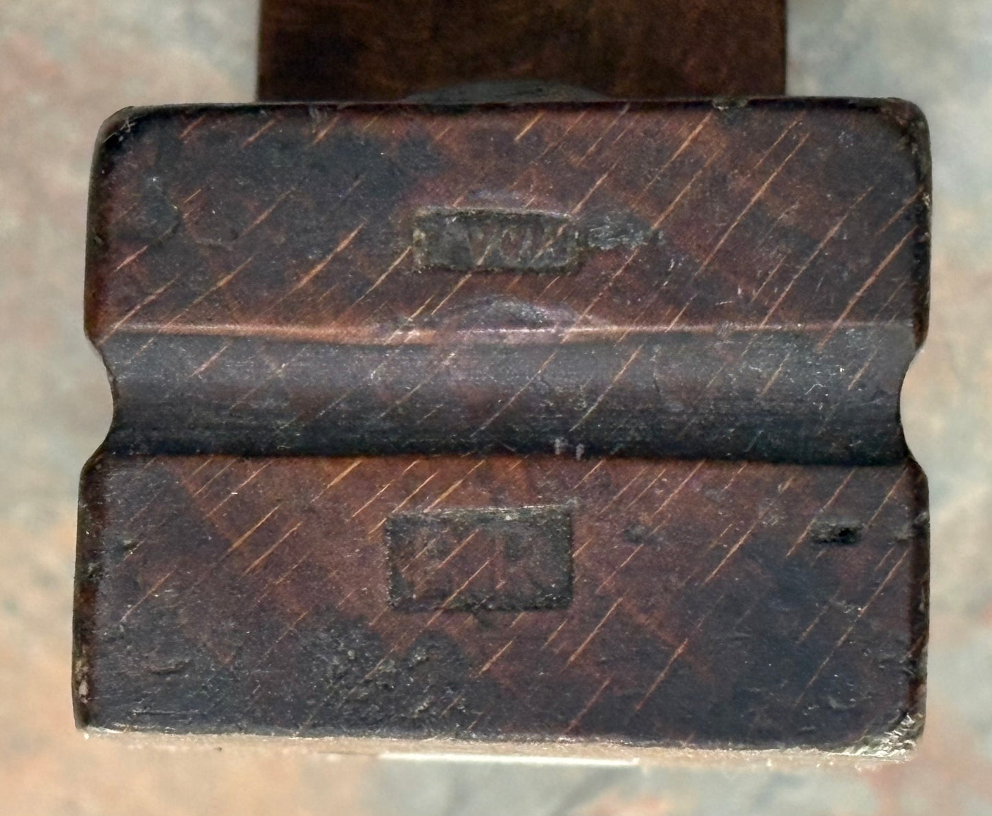 ANTIQUE DUTCH TOOTHING SMOOTH PLANE, POSSIBLY 18TH C.