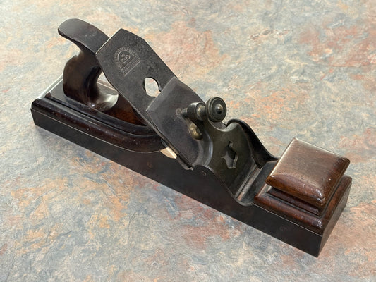 ANTIQUE MONSTER 13 1/2" INFILL PLANE WITH IVORY INSERTS, BEAUTIFUL,L@@K!!!,7 LBS.!!