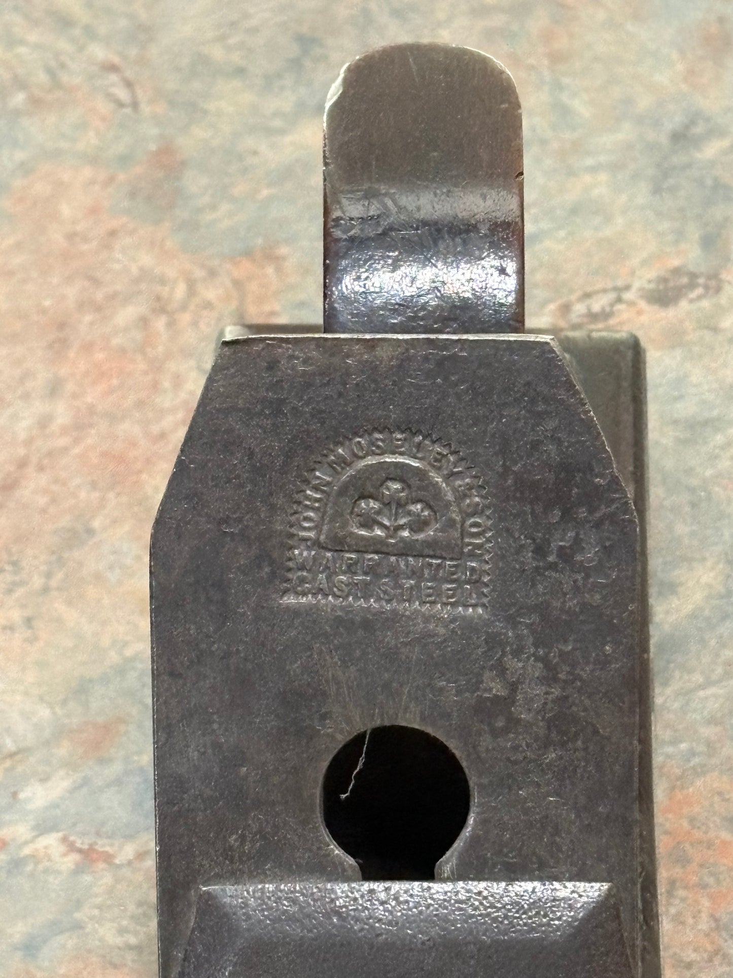 ANTIQUE MONSTER 13 1/2" INFILL PLANE WITH IVORY INSERTS, BEAUTIFUL,L@@K!!!,7 LBS.!!