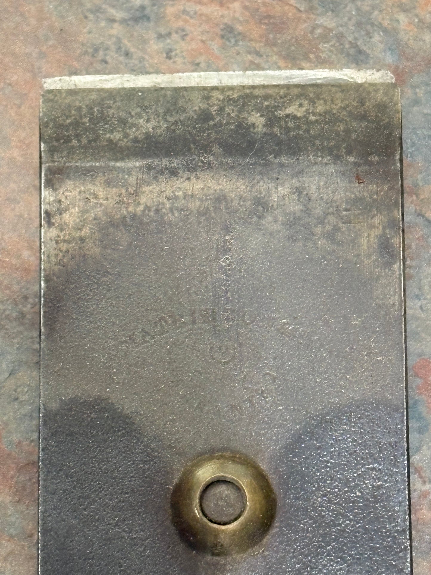 ANTIQUE MONSTER 13 1/2" INFILL PLANE WITH IVORY INSERTS, BEAUTIFUL,L@@K!!!,7 LBS.!!