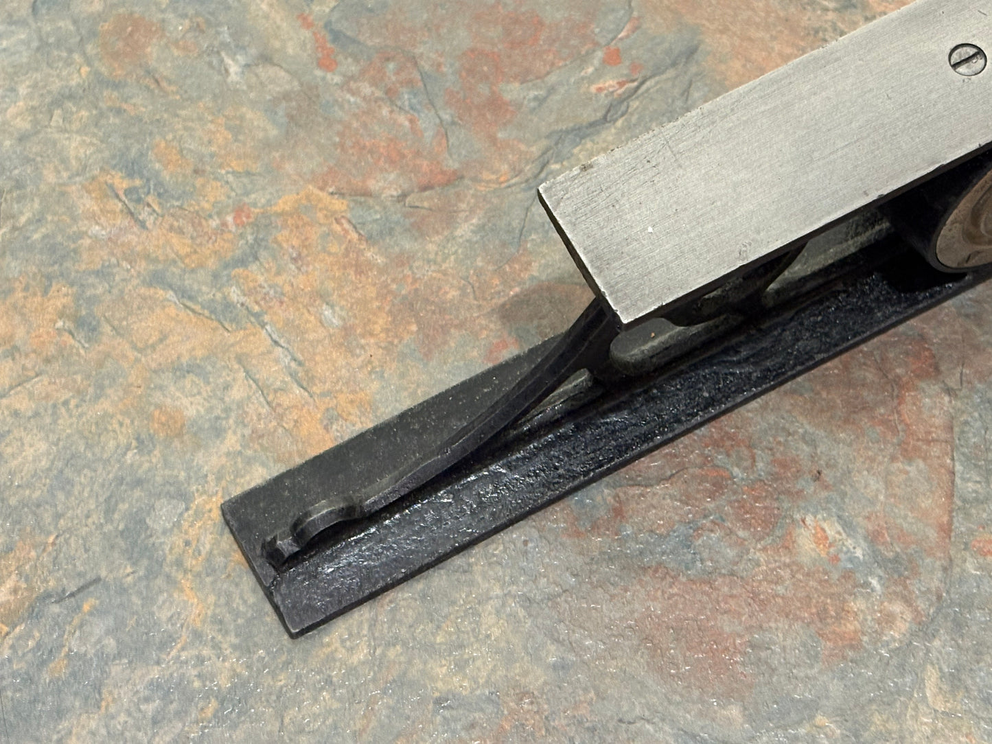 ANTIQUE DAVIS & COOK 18" PRETZEL LEVEL, VIALS WET, NO BROKEN CORNERS, EXCELLENT!!