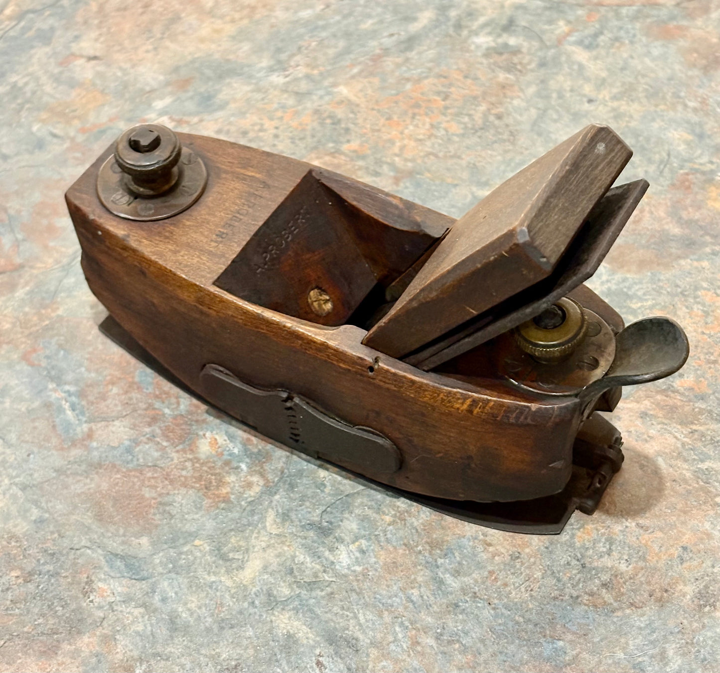 CRAFSTMAN MADE #113 WOODEN COMPASS PLANE, STANLEY COPY, L@@K!!!