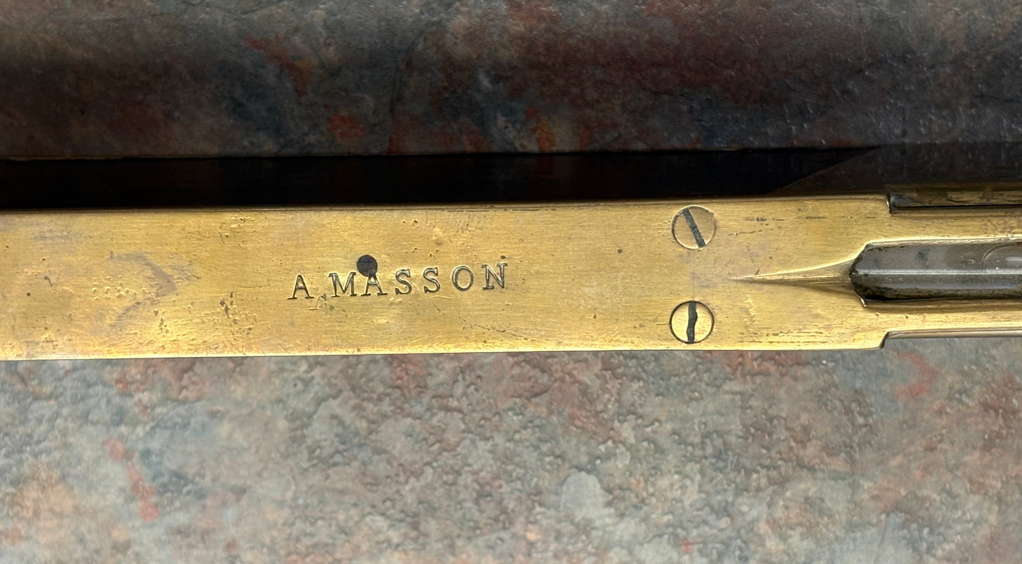 ANTIQUE GUNMETAL & EBONY 16" LEVEL, L@@K !!!, CRAFTSMAN MADE.