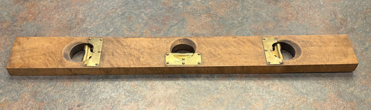 ANTIQUE B. L. & T. MFG. CO., WALDEN, NY, 28" LEVEL, BIRDSEYE MAPLE, L@@K !!