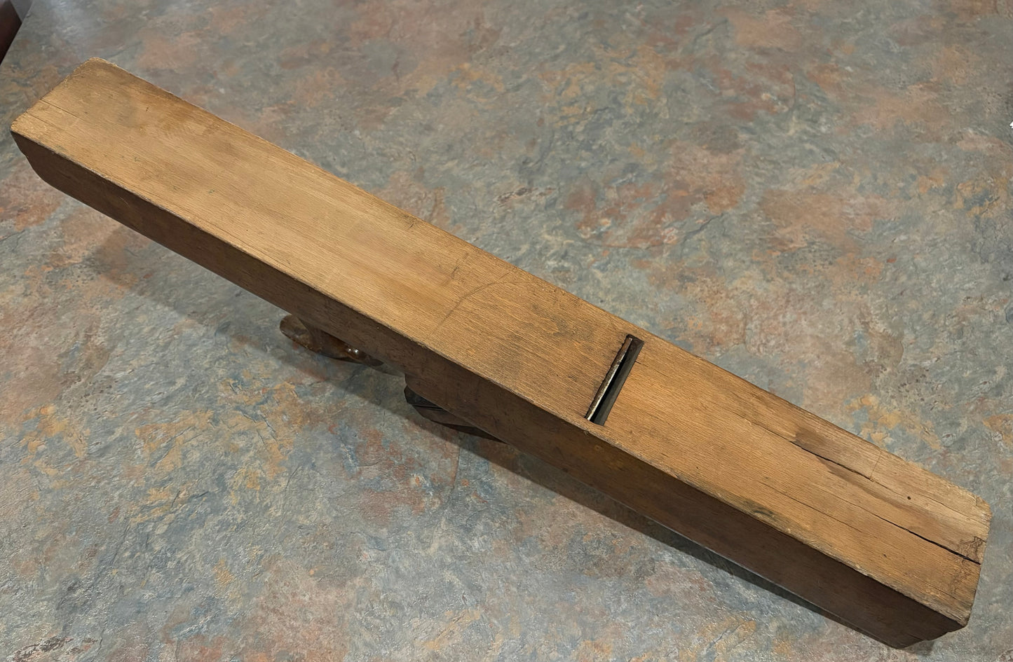 ANTIQUE O.H. SMITH, NORTHAMPTON, MA., JOINTER PLANE, RATED 5 *****, 26"