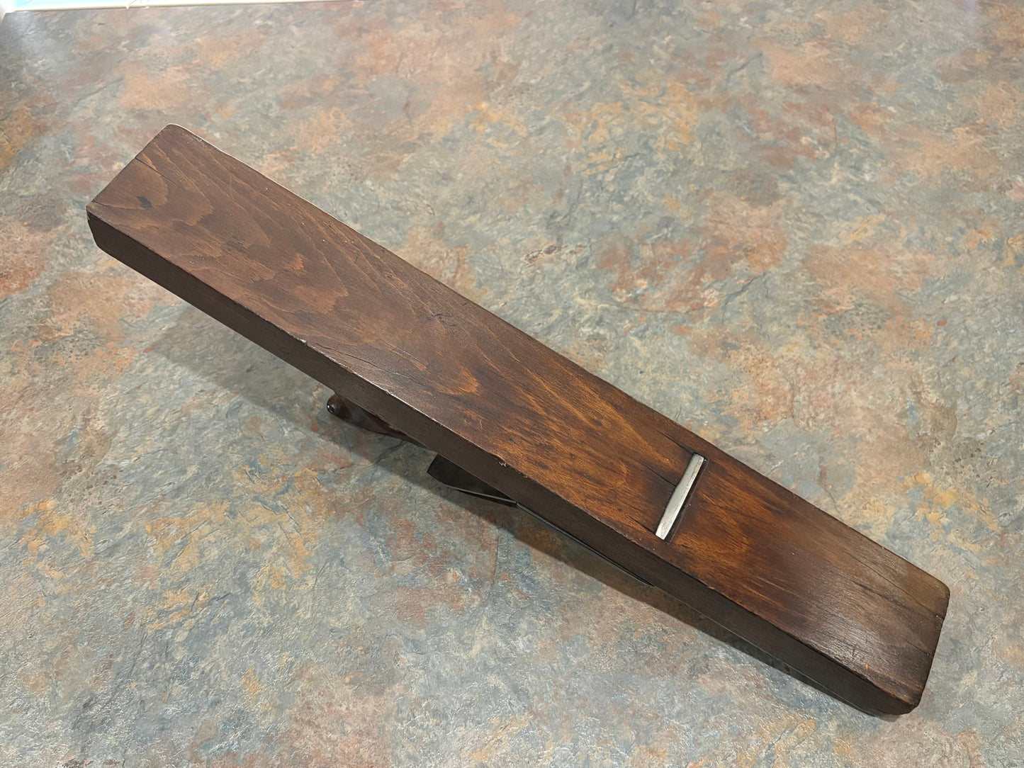 ANTIQUE LOWELL PLANE & TOOL CO., WORRALL'S PATENT, MAY 27, 1856, FORE PLANE, 22"