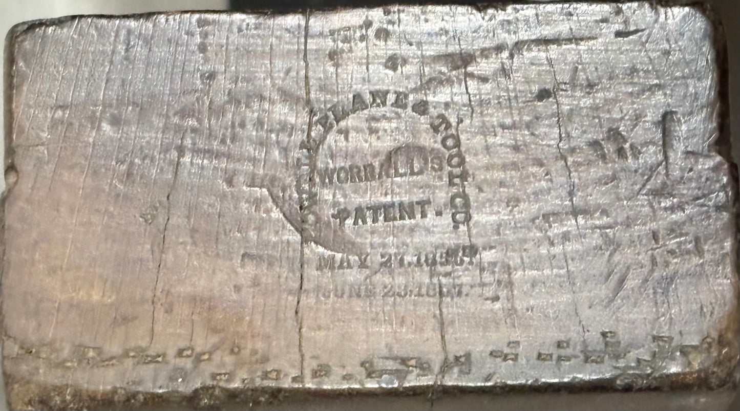 ANTIQUE LOWELL PLANE & TOOL CO., WORRALL'S PATENT, MAY 27, 1856, FORE PLANE, 22"