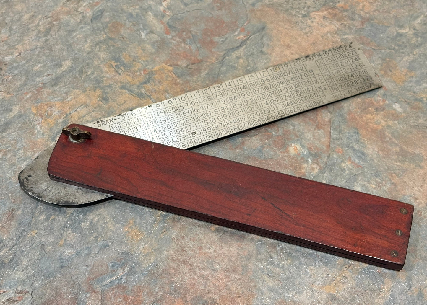 ANTIQUE TOPP'S FRAMING TOOL, PATENTED NOV. 1,  1892