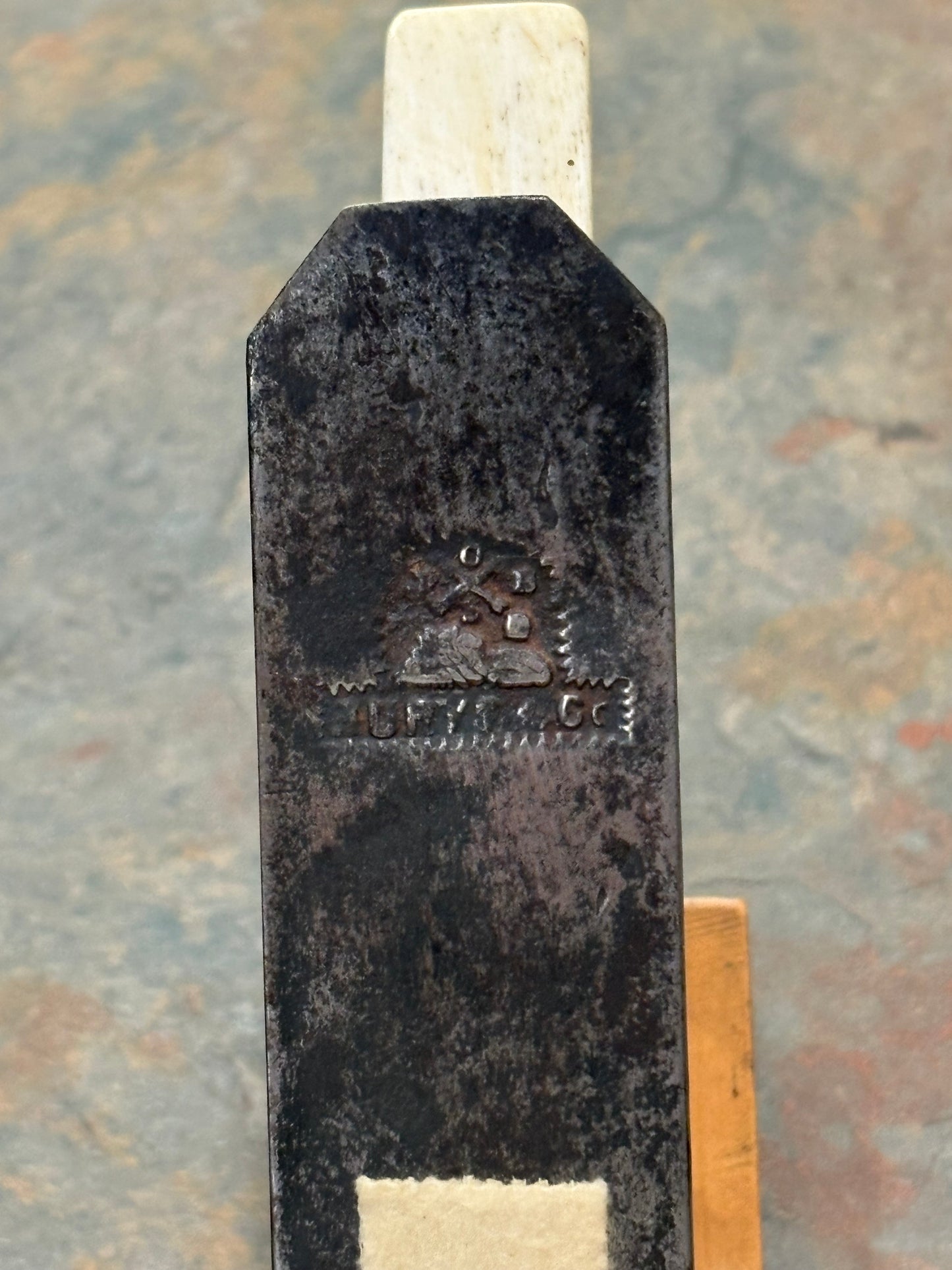 SPECTACULAR ANTIQUE BOXWOOD & WHALEBONE SMOOTH PLANE, 1 OF A KIND, L@@K!!!