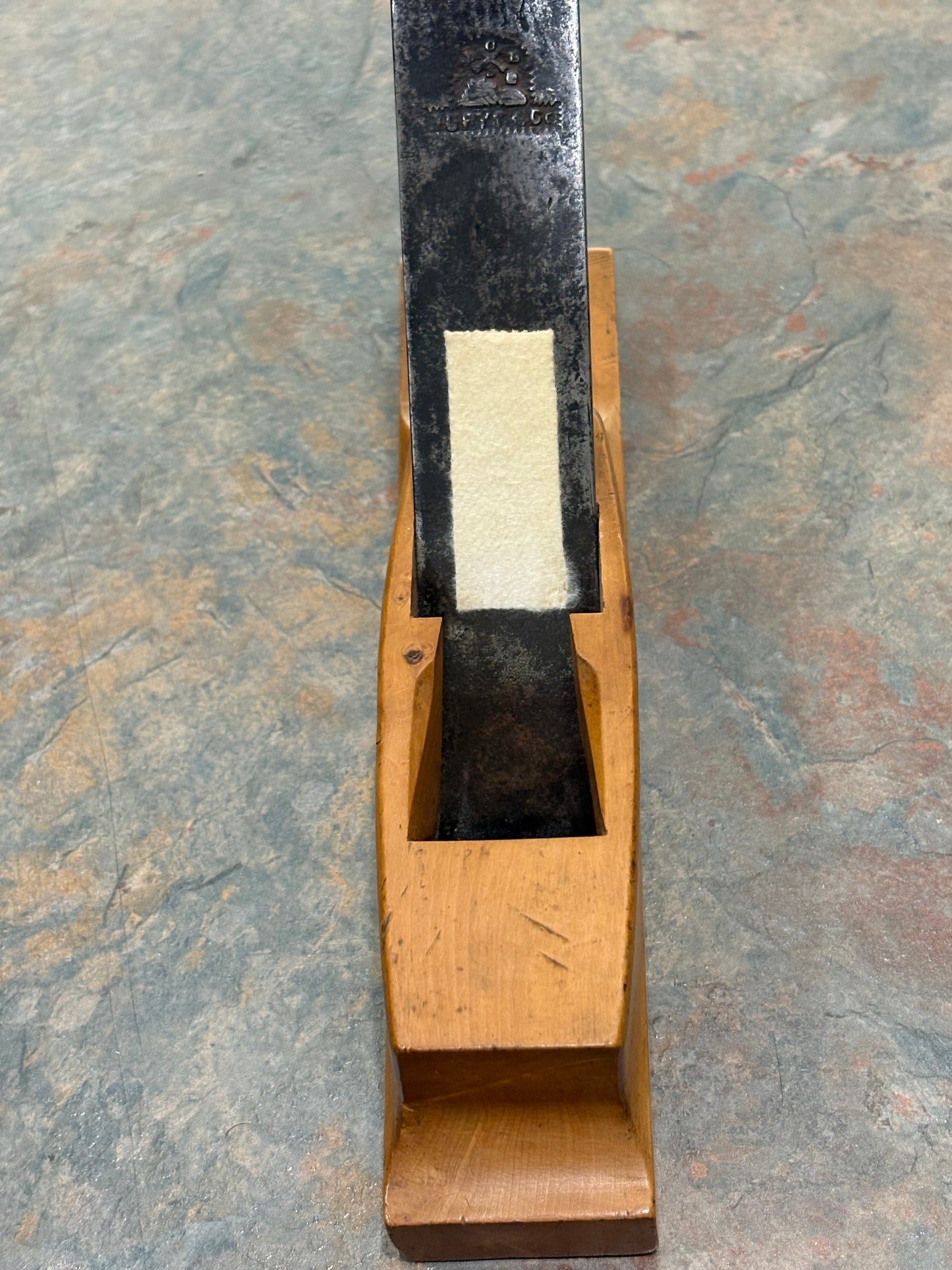 SPECTACULAR ANTIQUE BOXWOOD & WHALEBONE SMOOTH PLANE, 1 OF A KIND, L@@K!!!