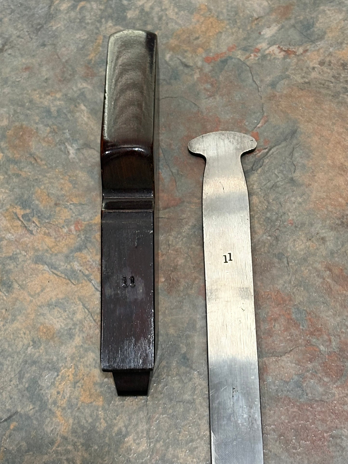 NORRIS # 7 SHOULDER/RABBET PLANE, ALL #'S MATCH, PRACTICALLY MINT !!, 1 3/16" WIDE