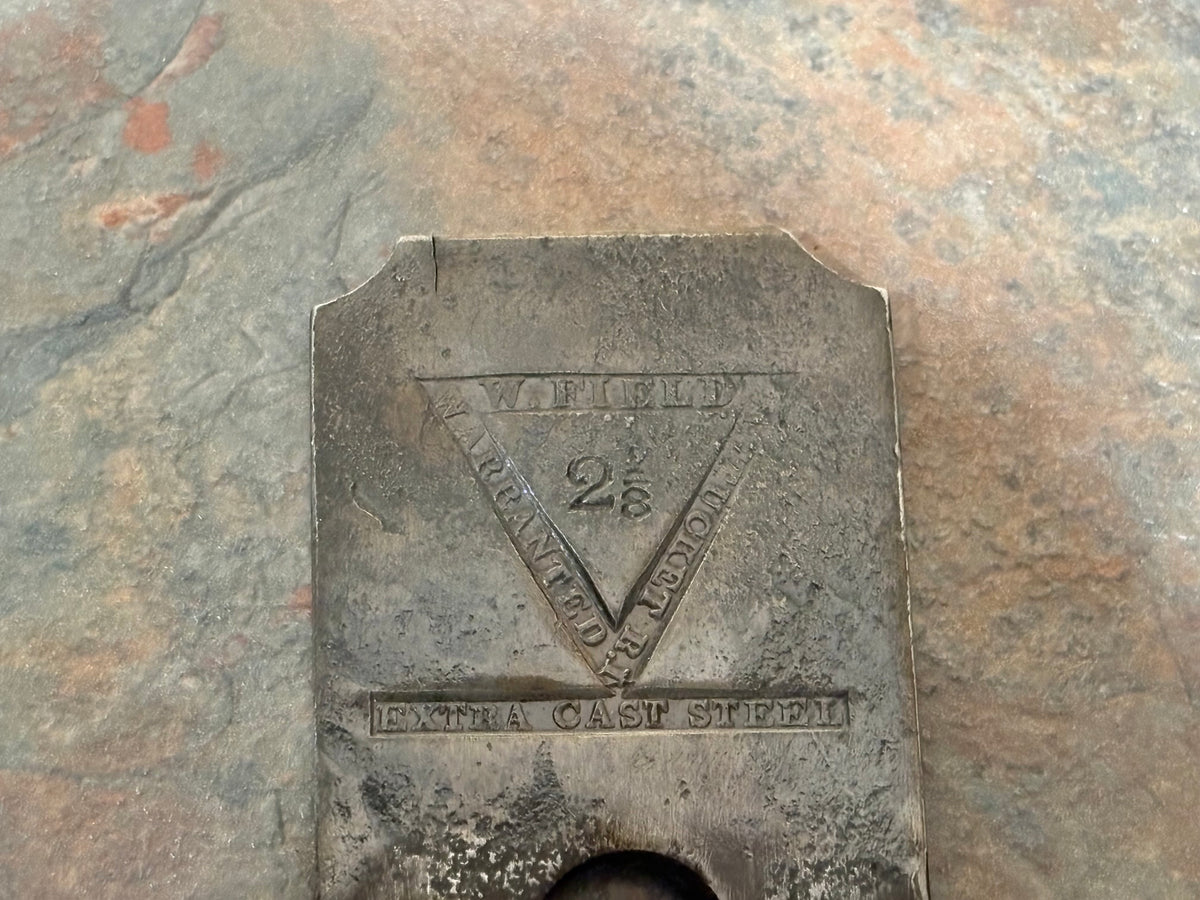 W.J. DEMOTTS, N.Y., E. DANBERRY, N.J., DUAL MARKED COMPASS MOULDING PLANE, 5*****