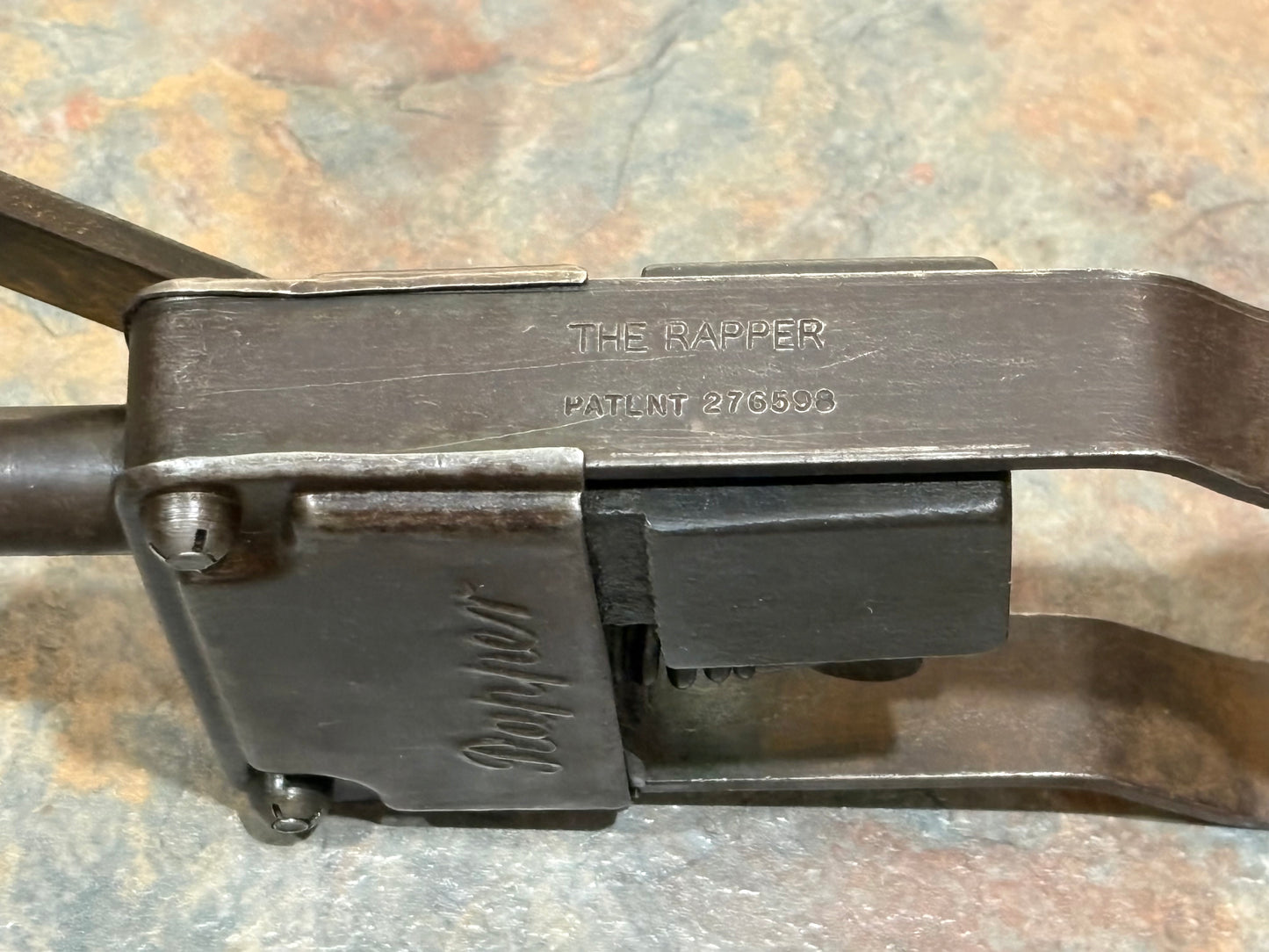 ANTIQUE " THE RAPPER " HAMMER DRILL, ENGLAND, PATENTED