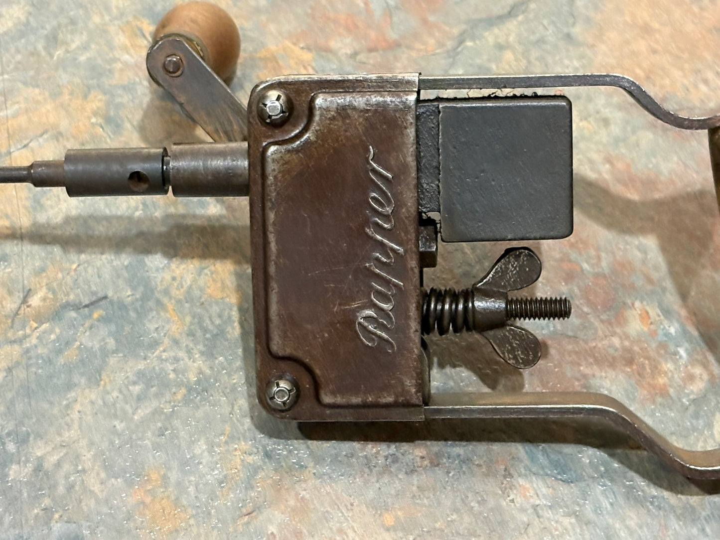 ANTIQUE " THE RAPPER " HAMMER DRILL, ENGLAND, PATENTED
