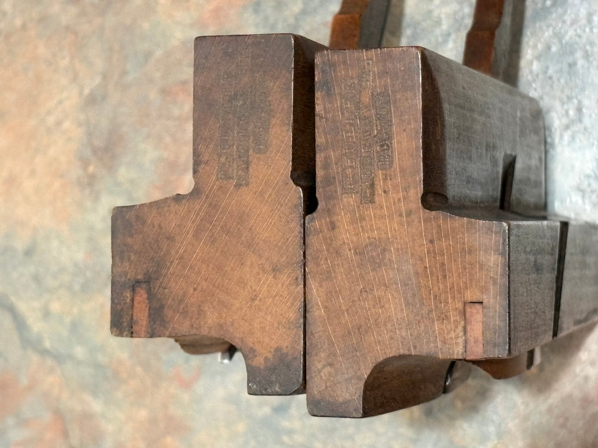 C. FULLER 1836-87 LEFT & RIGHT HAND COACHMAKERS MOULDING PLANES