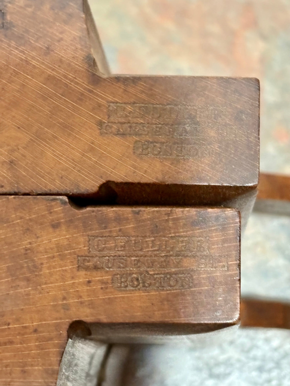 C. FULLER 1836-87 LEFT & RIGHT HAND COACHMAKERS MOULDING PLANES