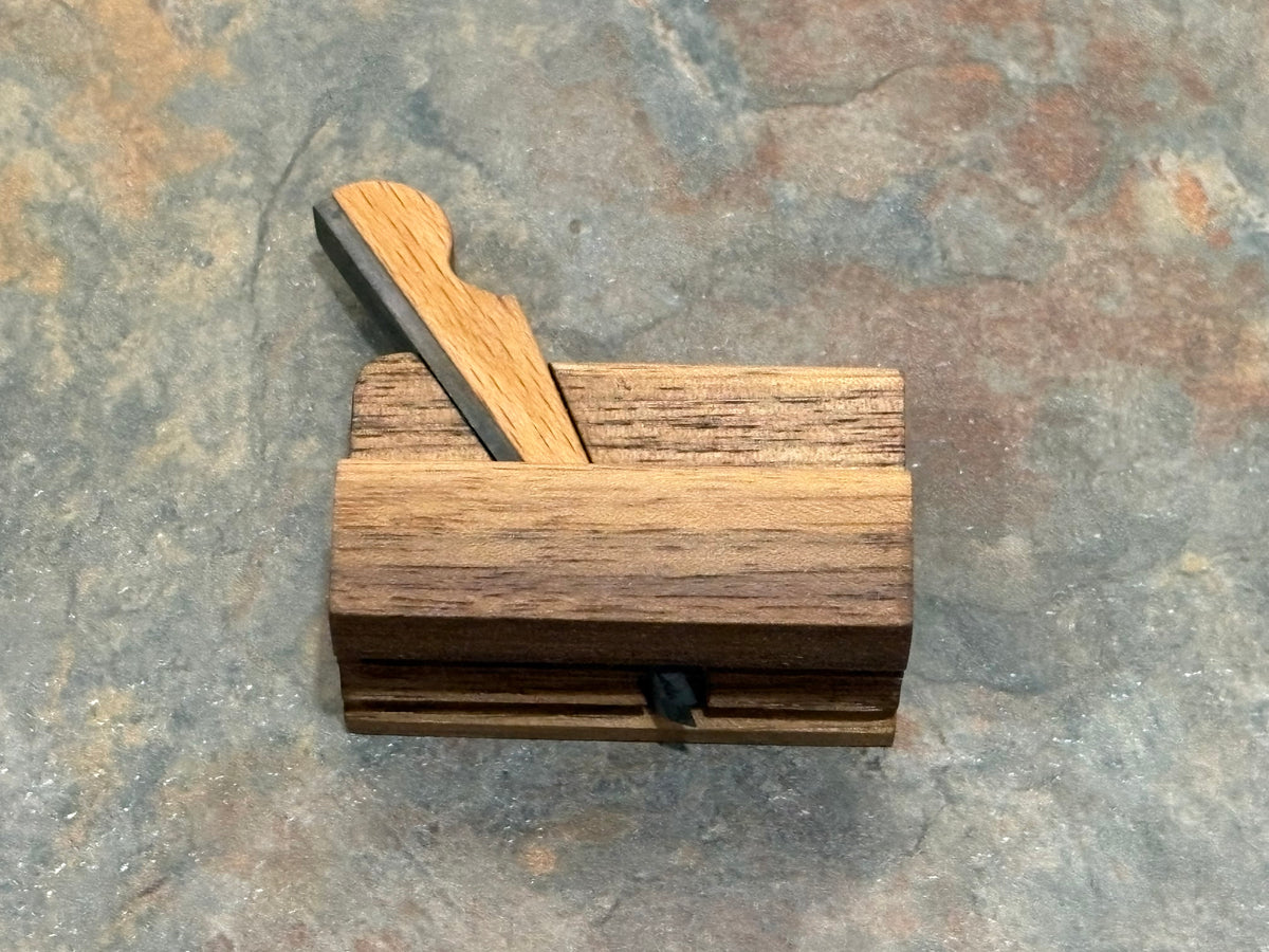 PNTC 2026 BITW COMMEMORATIVE FAVOR TOOL, BLACK WALNUT MOULDING PLANE