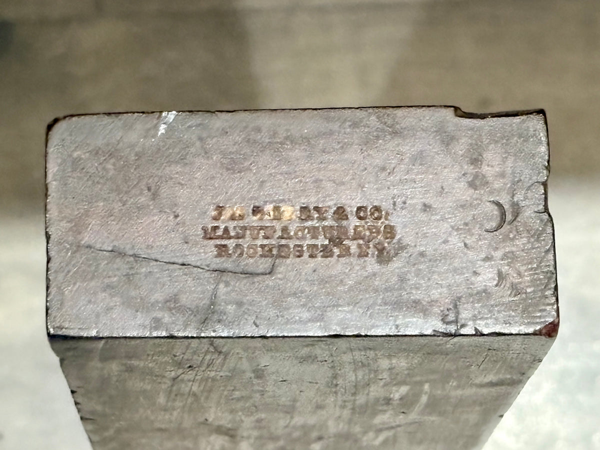 UNHEARD OF T.S. SCOVILLE'S 24" DEGREE PLUMB & LEVEL PAT. SEPT. 13 1859, ORIGINAL LABEL & FLUID !!!