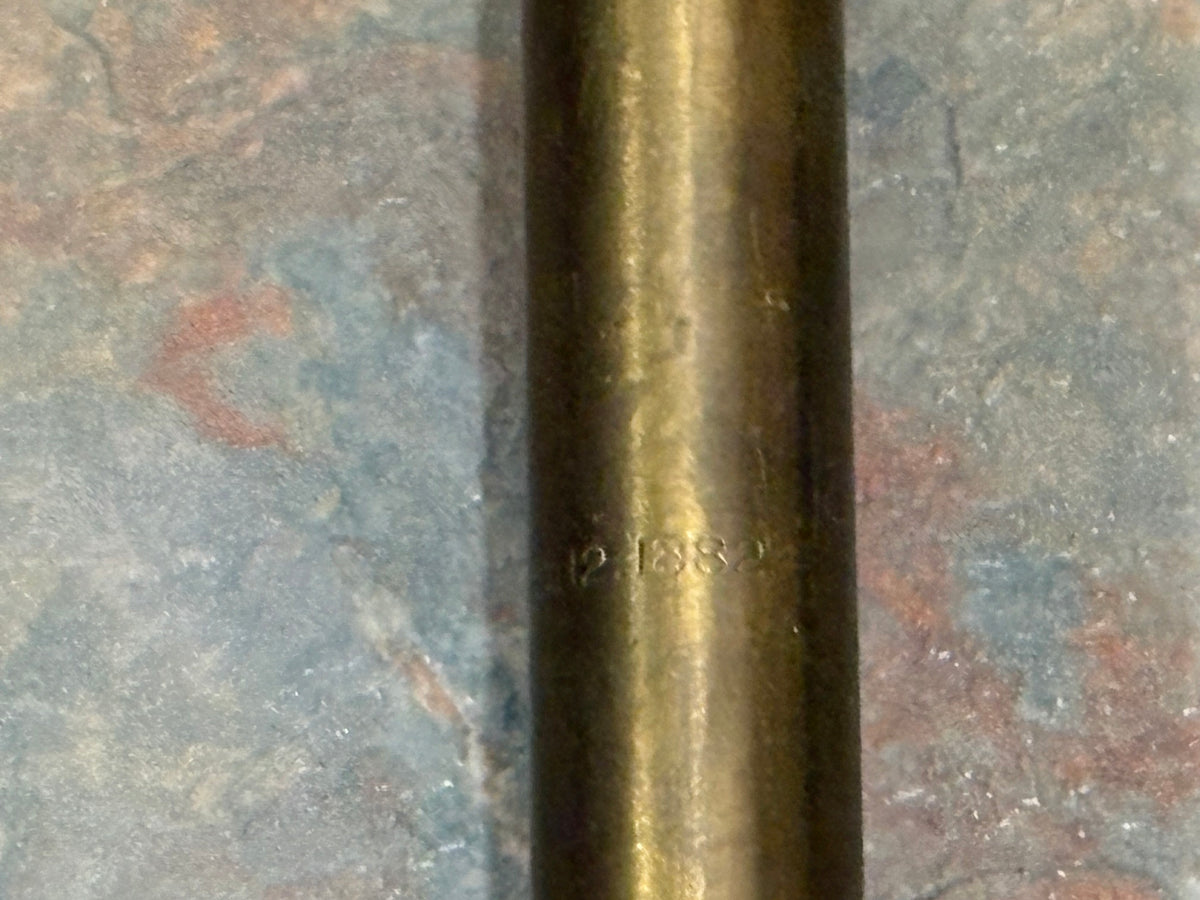ANTIQUE A.H. REID, PHILAD., PUMP DRILL, PAT. 12/12/1882, ROSEWOOD HEAD, BONE HANDLE