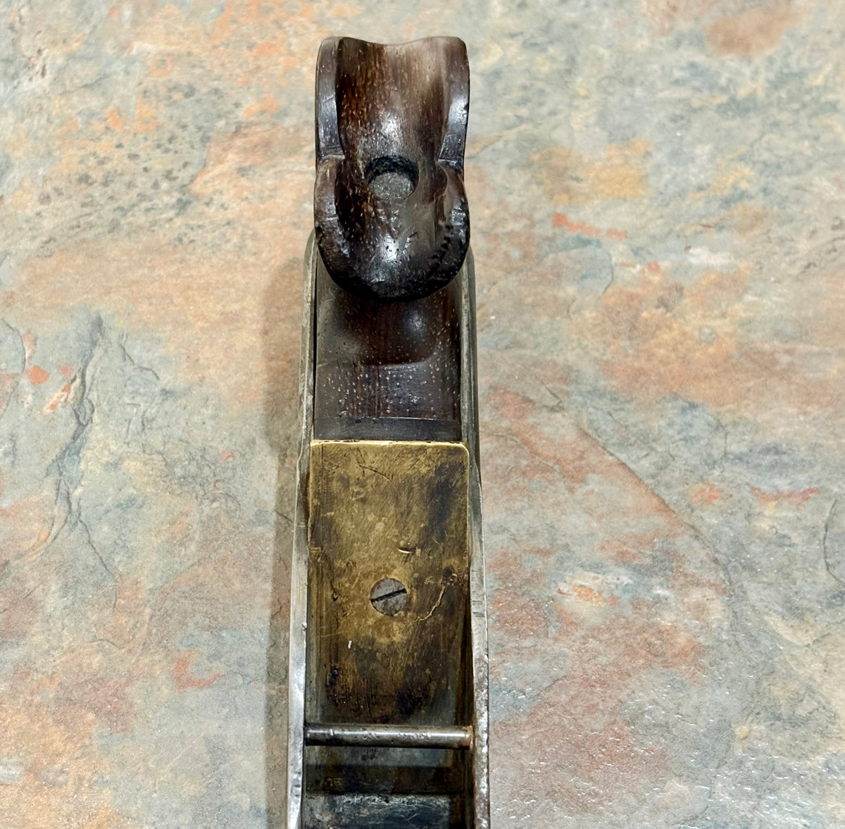 SPECTACULAR EUROPEAN LATE 19TH EARLY 20TH C. STEEL, GUNMETAL, ROSEWOOD & IVORY SMOOTH PLANE